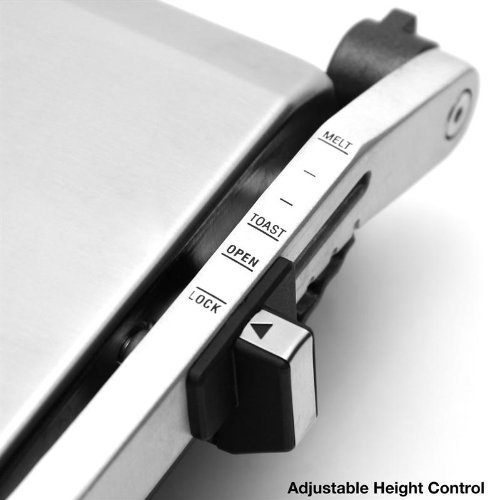 Breville BSG520XL Panini Duo, Stainless-Steel, 1500 W, Silver