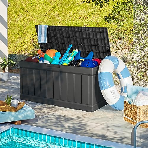 Resin Deck Box: Waterproof Outdoor Storage for Patio