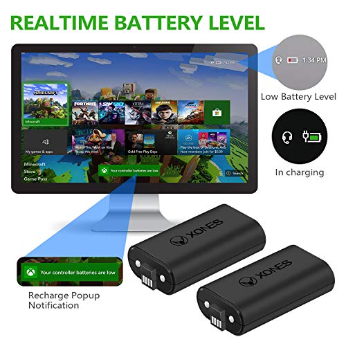 Rechargeable Battery Pack for Xbox Controllers