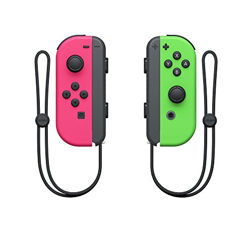 Neon Pink/Green Nintendo Switch Joy-Con - L/R