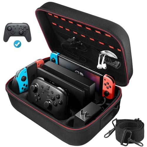 Nintendo Switch Case: Portable Full Protection Carrying Bag