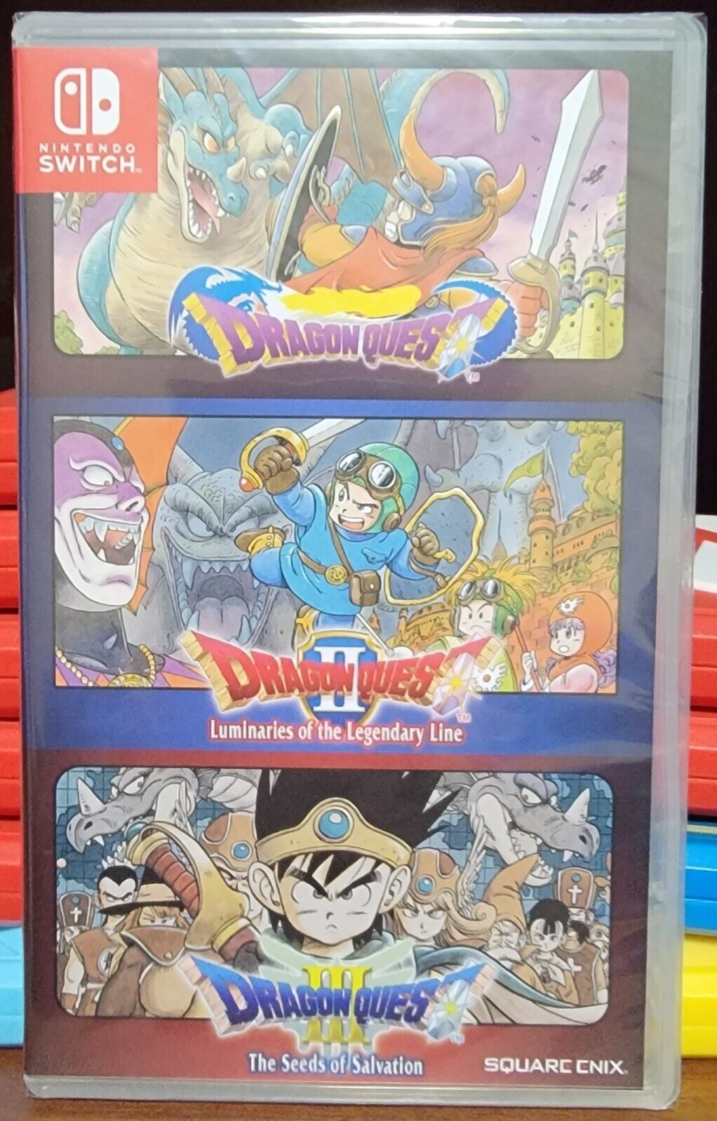 Dragon Quest Collection (1, 2, 3) (Switch, 2019)