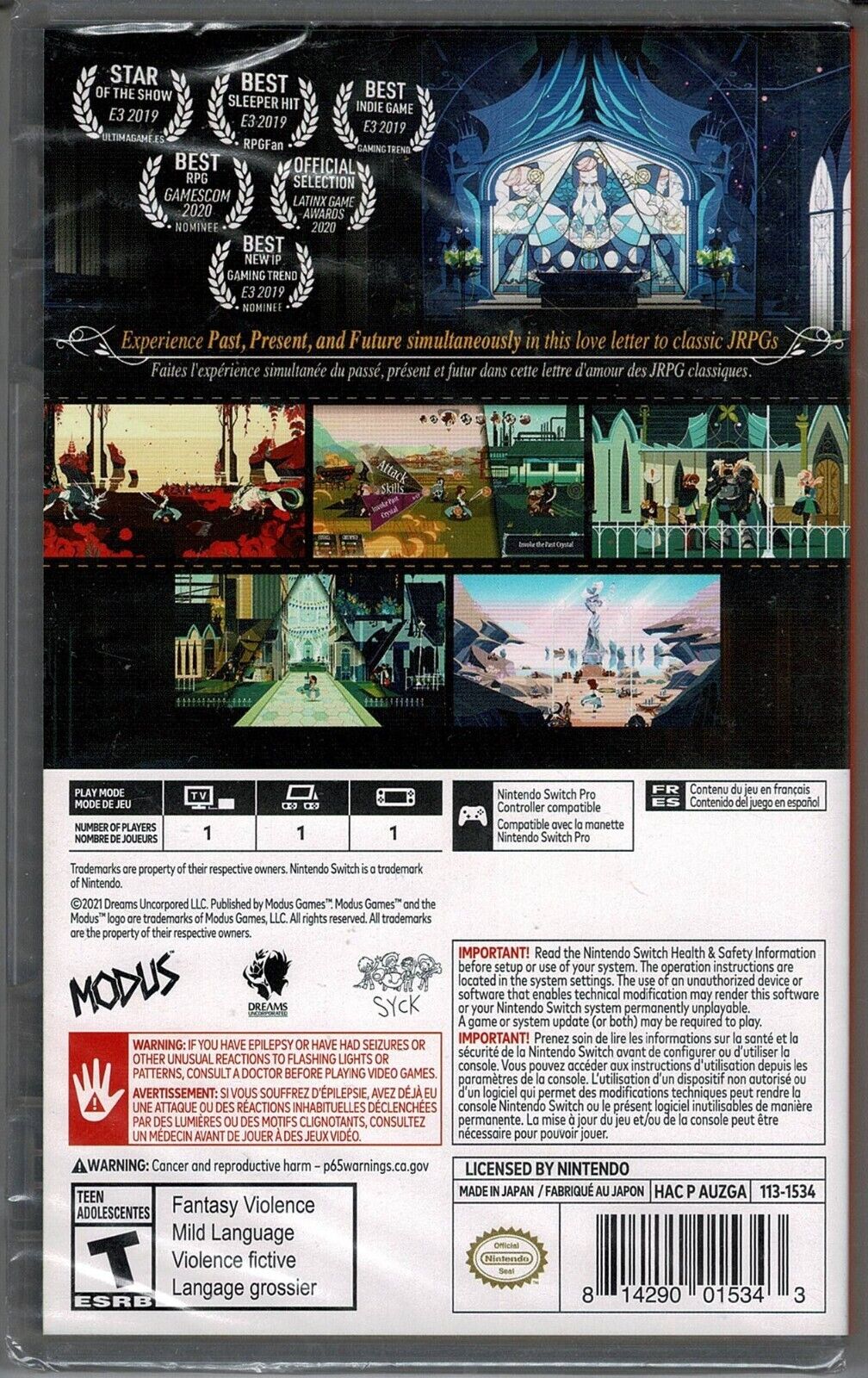 Cris Tales: Combat & Classic RPG on Switch