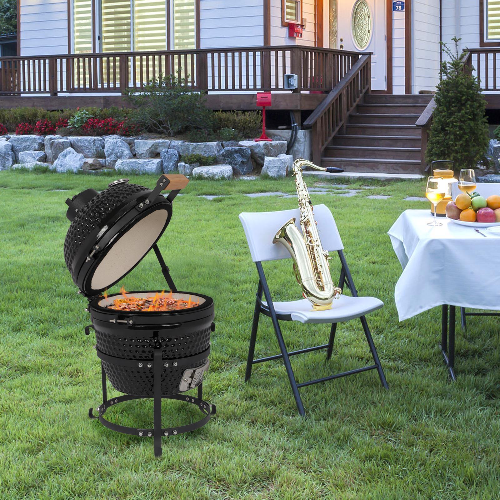 Patio BBQ Grill: Charcoal Pit for Outdoor Backyard