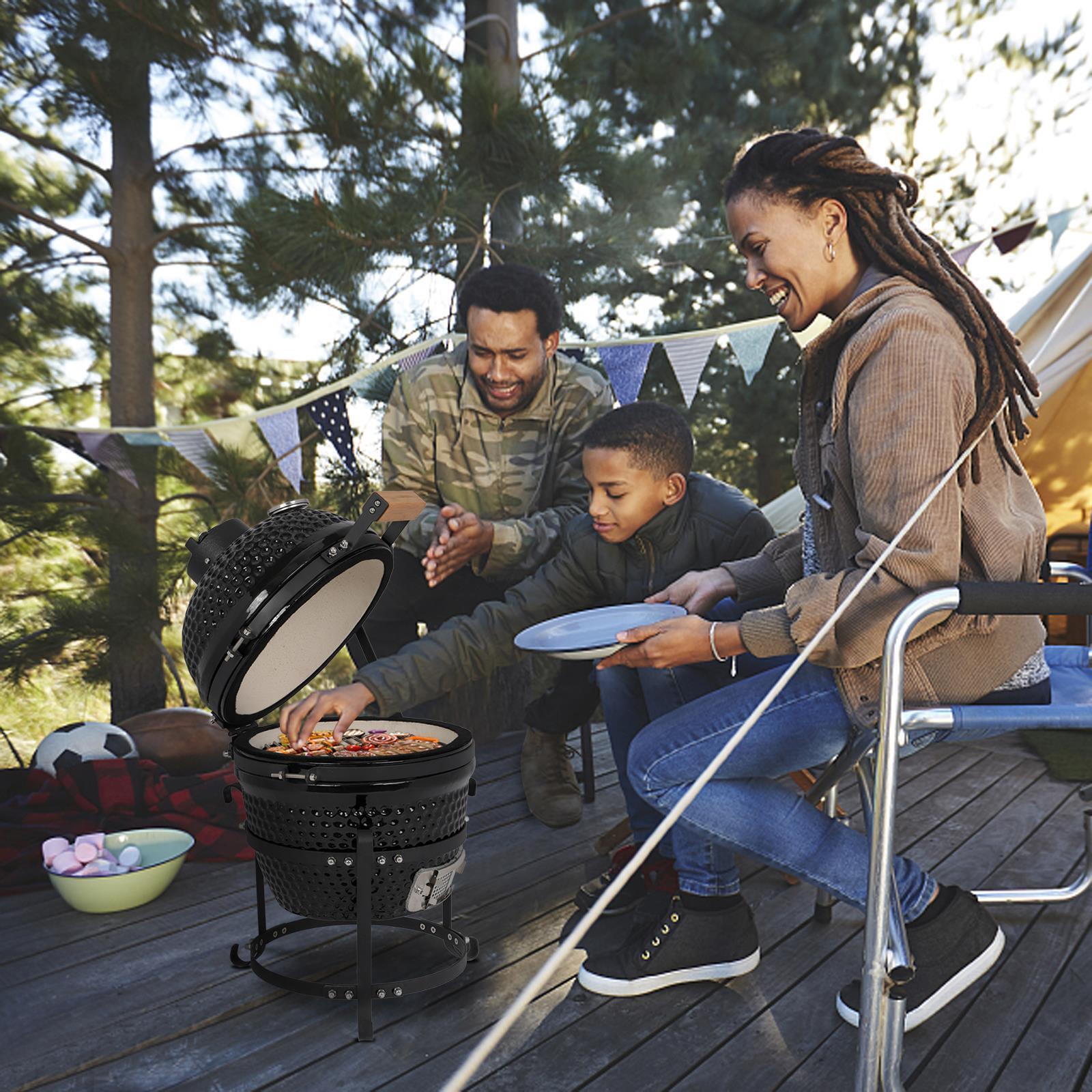 Patio BBQ Grill: Charcoal Pit for Outdoor Backyard
