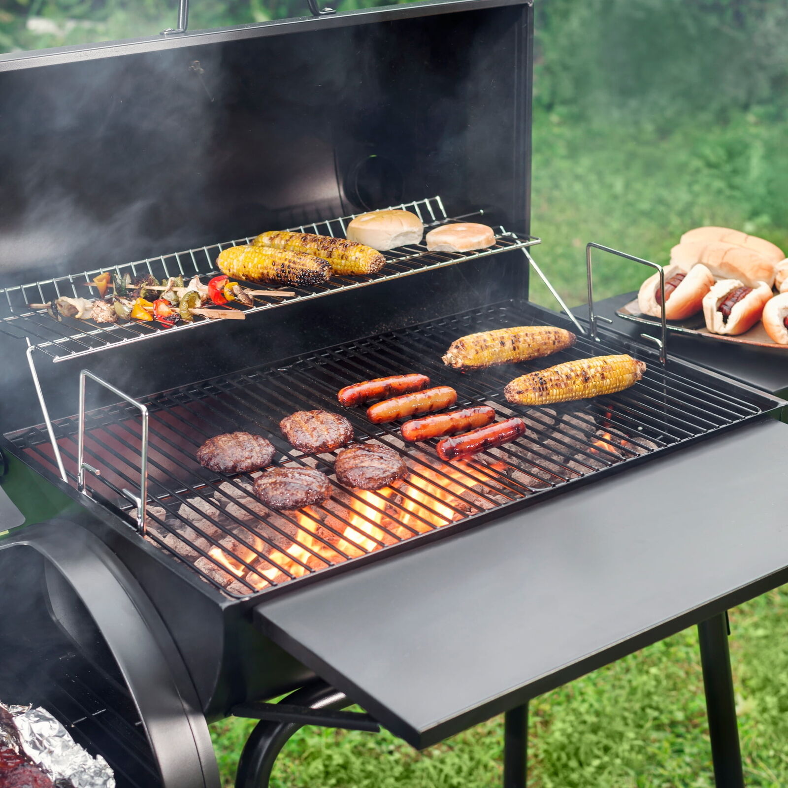 30" Royal Gourmet Charcoal Grill and Smoker