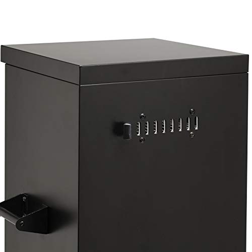 Cuisinart Vertical Propane Smoker with Temperature Control, Black