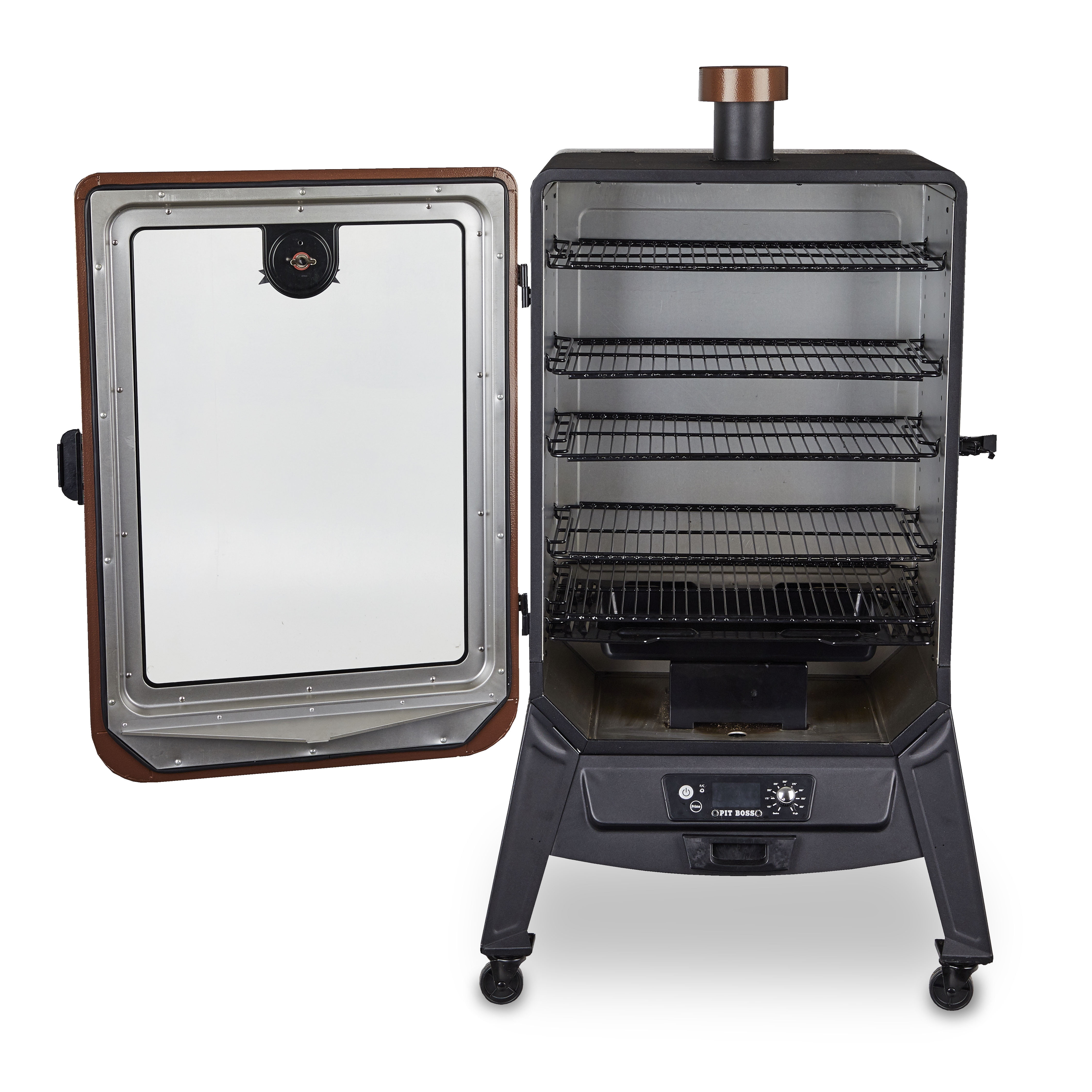 Bronze Pit Boss Wood Pellet Vertical Smoker