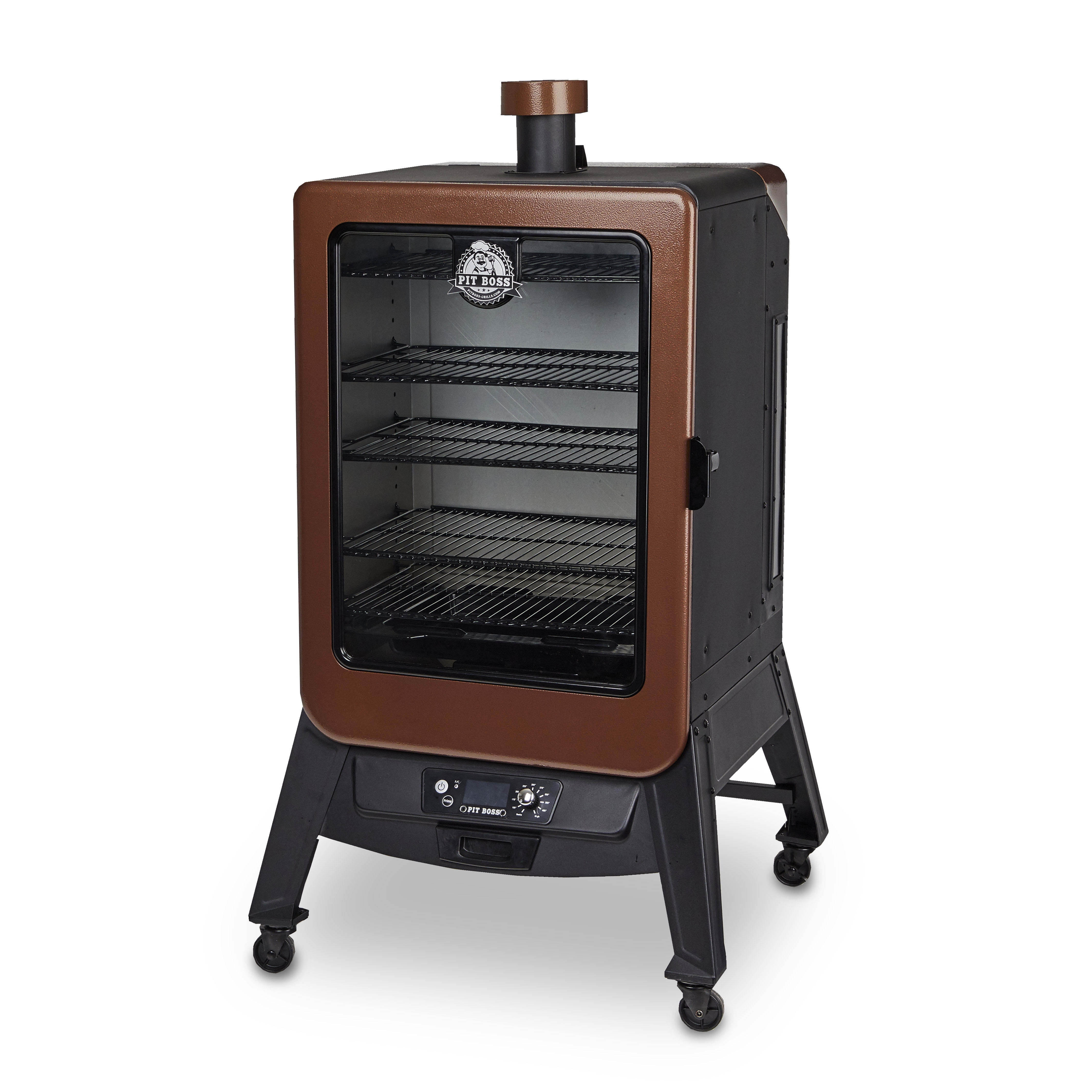 Bronze Pit Boss Wood Pellet Vertical Smoker