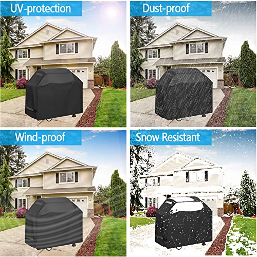 Waterproof BBQ Grill Cover - 58 inch - Rip-Proof