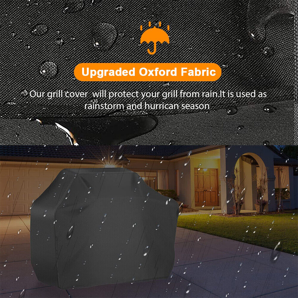 Waterproof BBQ Grill Cover - Heavy Duty, UV Protection