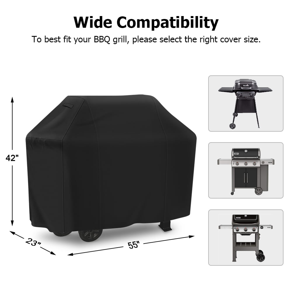 Polyester Electric Smoker BBQ Cover, 55 inch - iCover