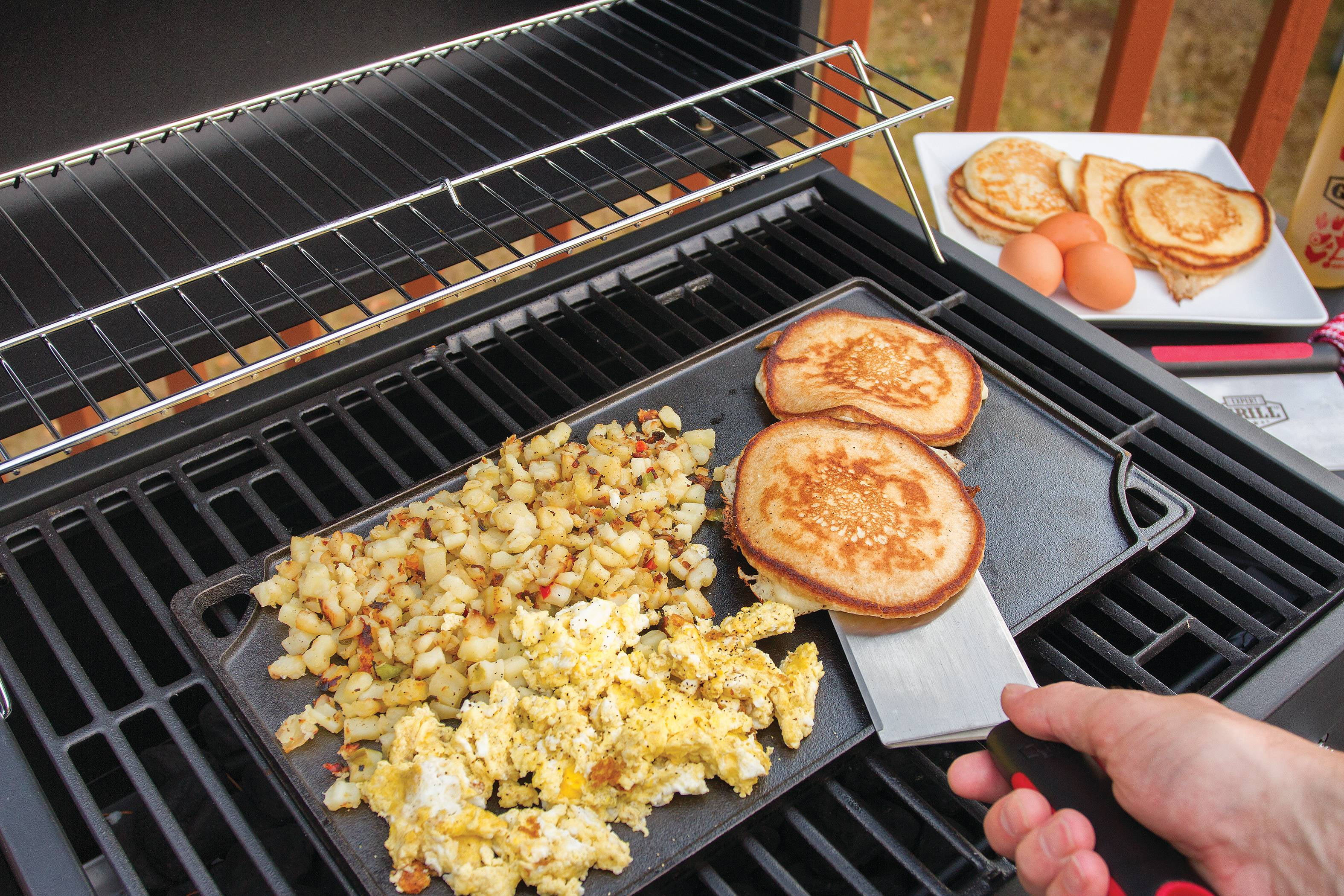 Stainless Steel BBQ Griddle Tool Set - 4 Pieces