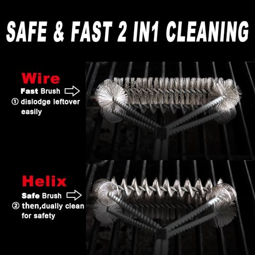 GRILLART Bristle Free BBQ Grill Brush