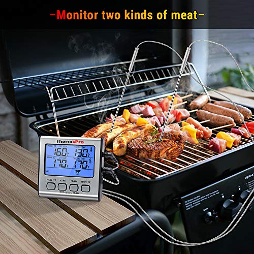 ThermoPro TP-17 Dual Probe Digital BBQ Thermometer