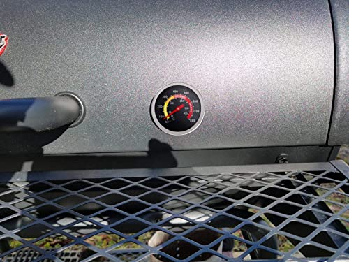 2-Pack Grill Temperature Gauge for Charcoal Pit Smoker