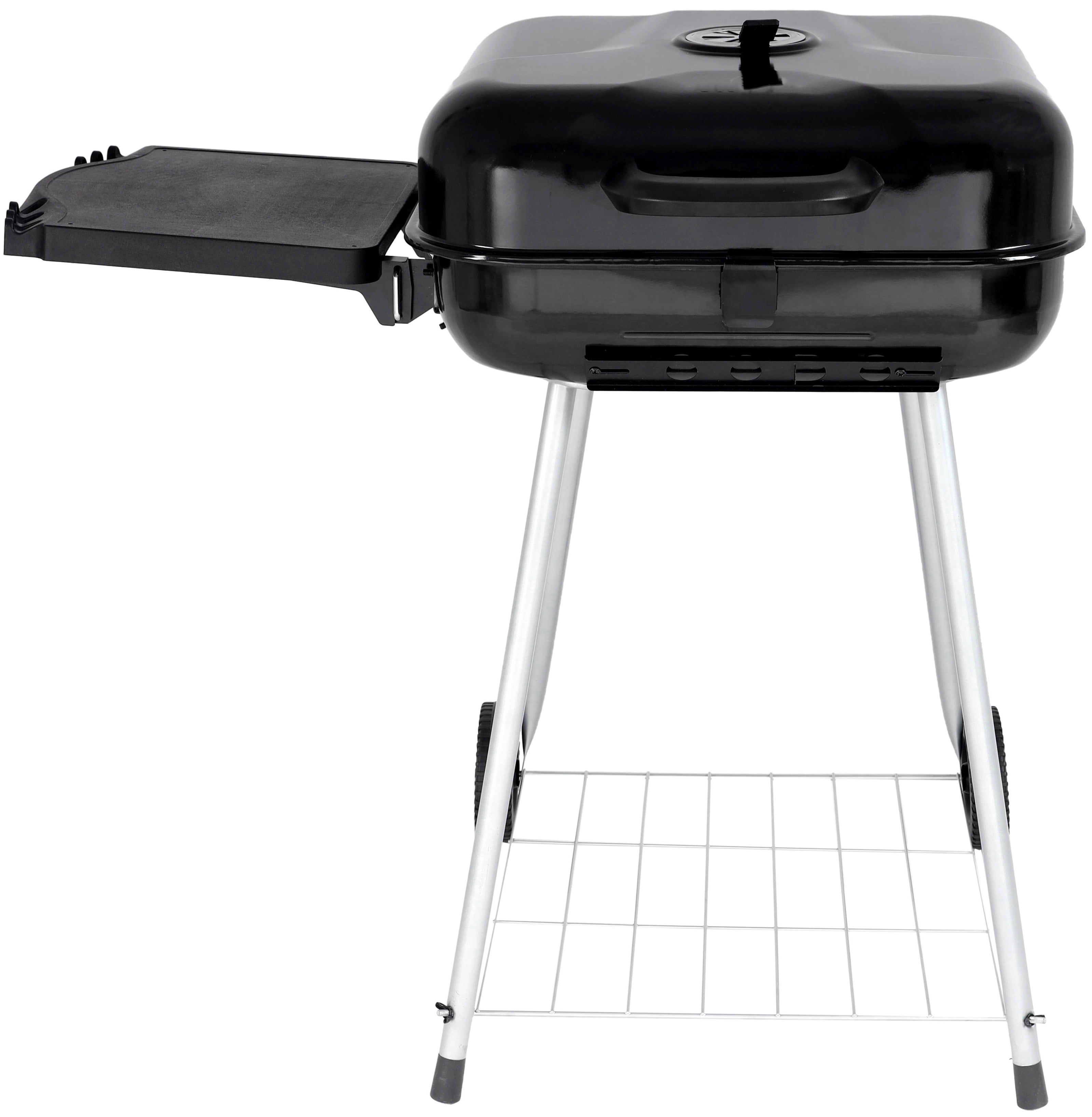 RevoAce 22" Square Charcoal Grill, Black