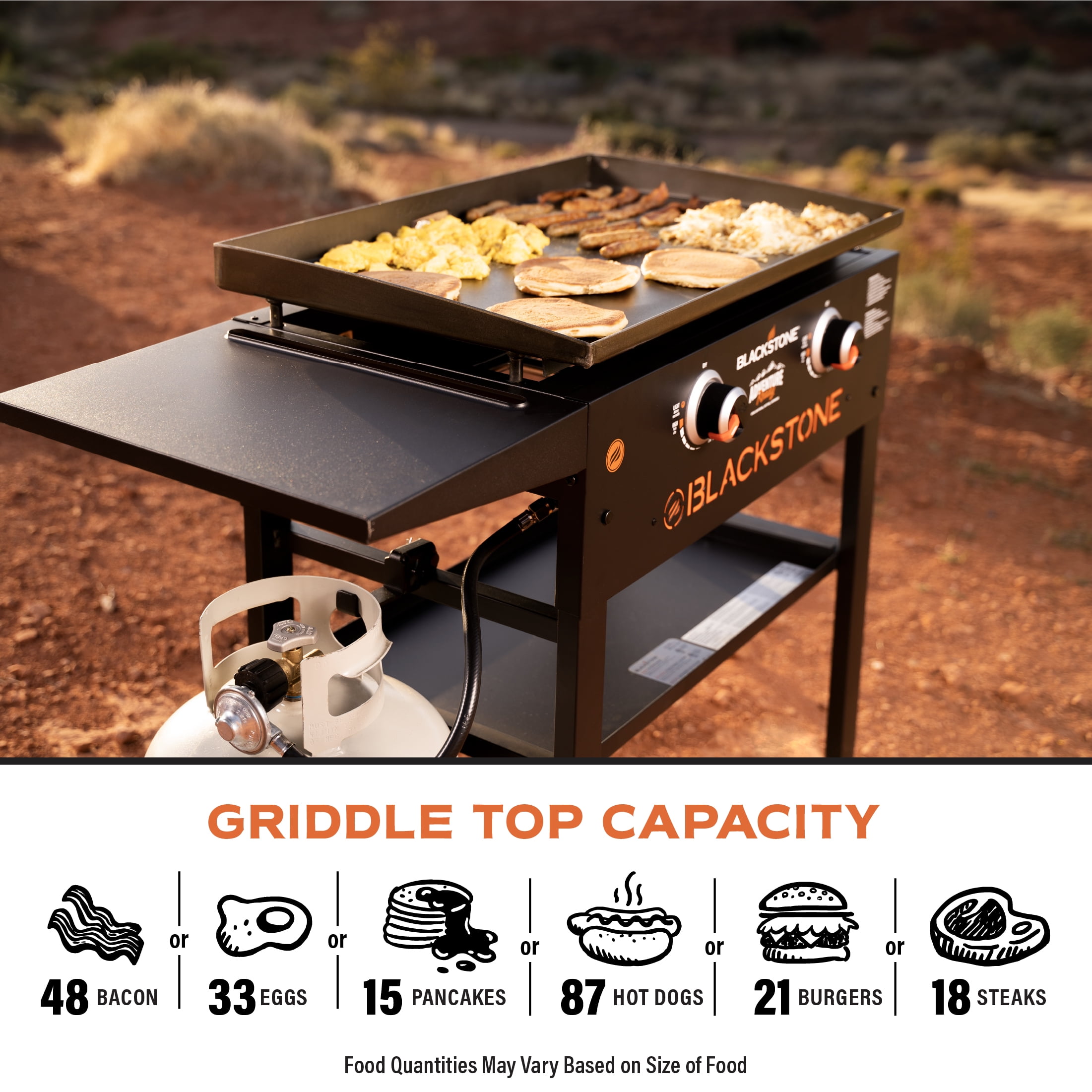 Blackstone 2-Burner 28" Griddle Cooking Station