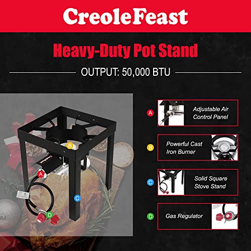 CreoleFeast Propane Turkey and Fish Fryer Set