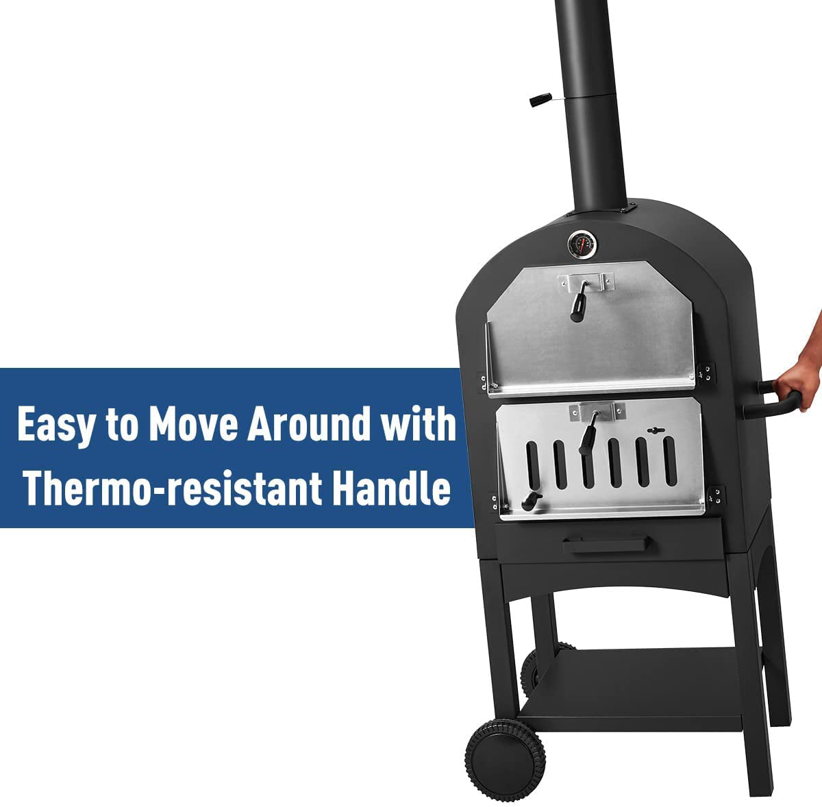 Danrelax Wood Fire Outdoor Pizza Oven