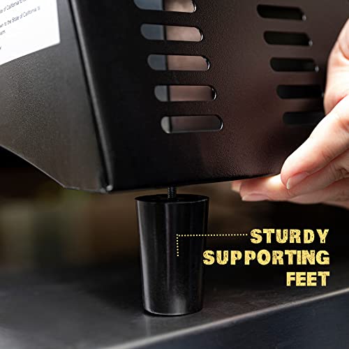 Portable Gas Grill Griddle for Outdoor BBQ