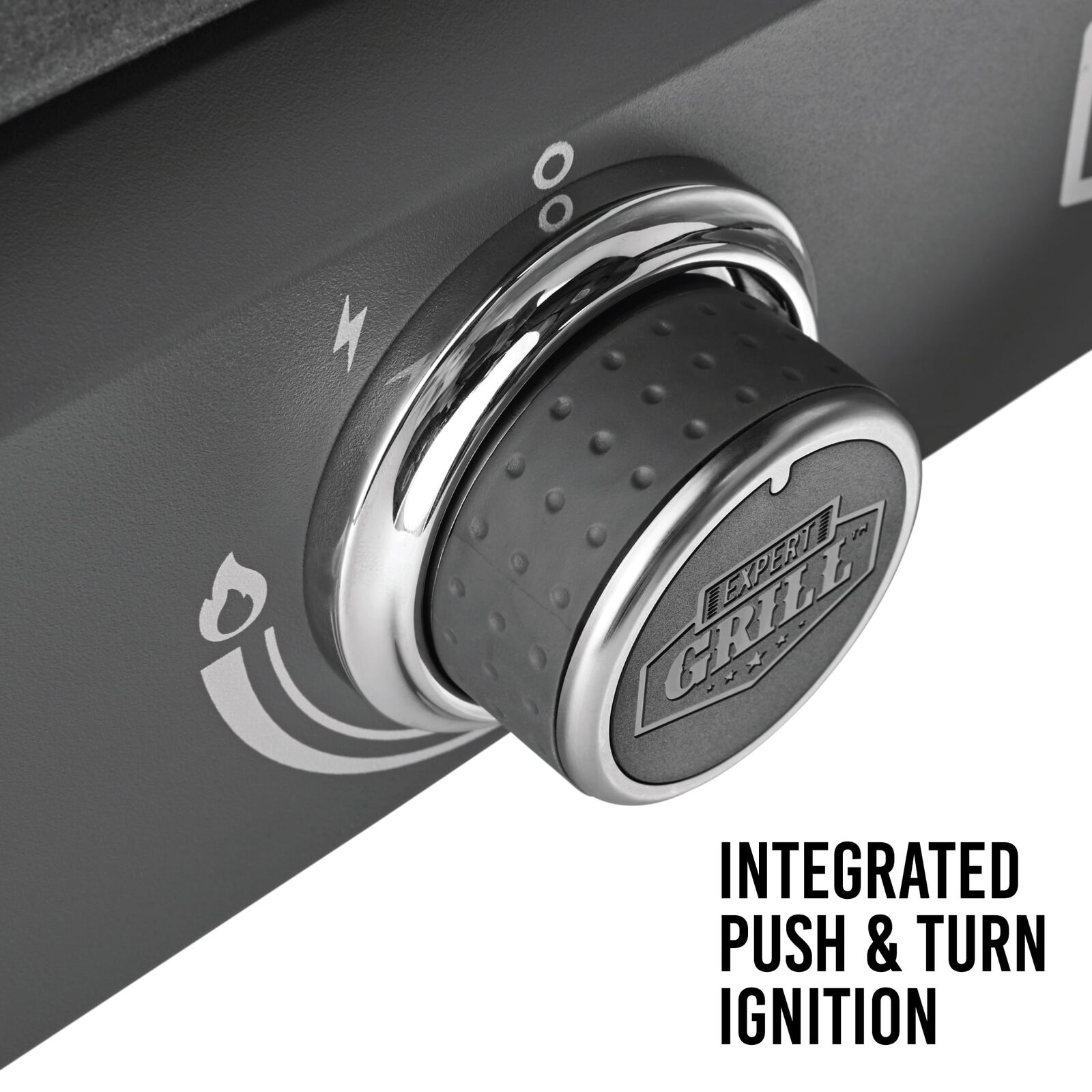 Portable Camping BBQ Grill - 1-Burner Propane Gas