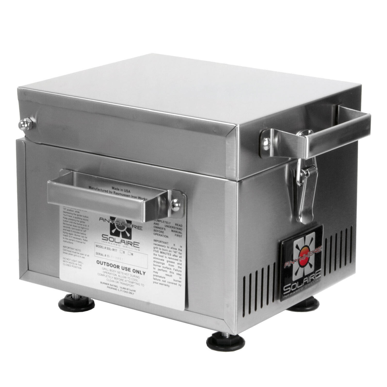 Solaire Mini Infrared Propane BBQ Grill