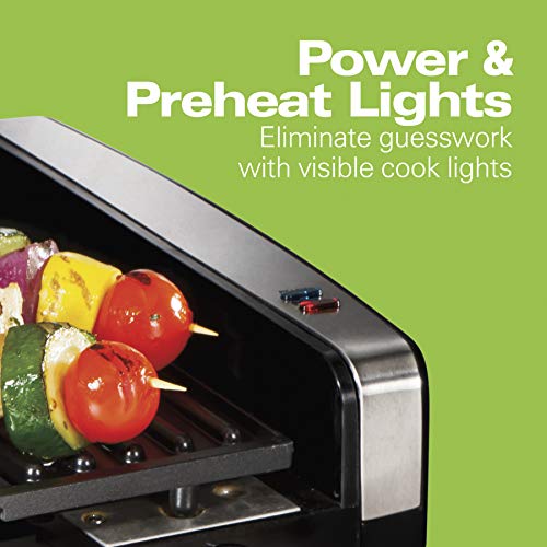 Electric Indoor Searing Grill - Adjustable Temp Control
