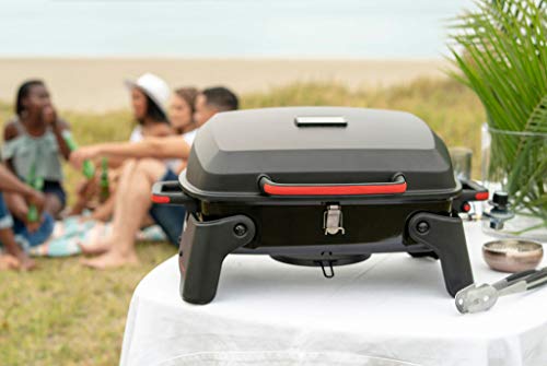 Megamaster Portable Gas Grill with Foldable Legs