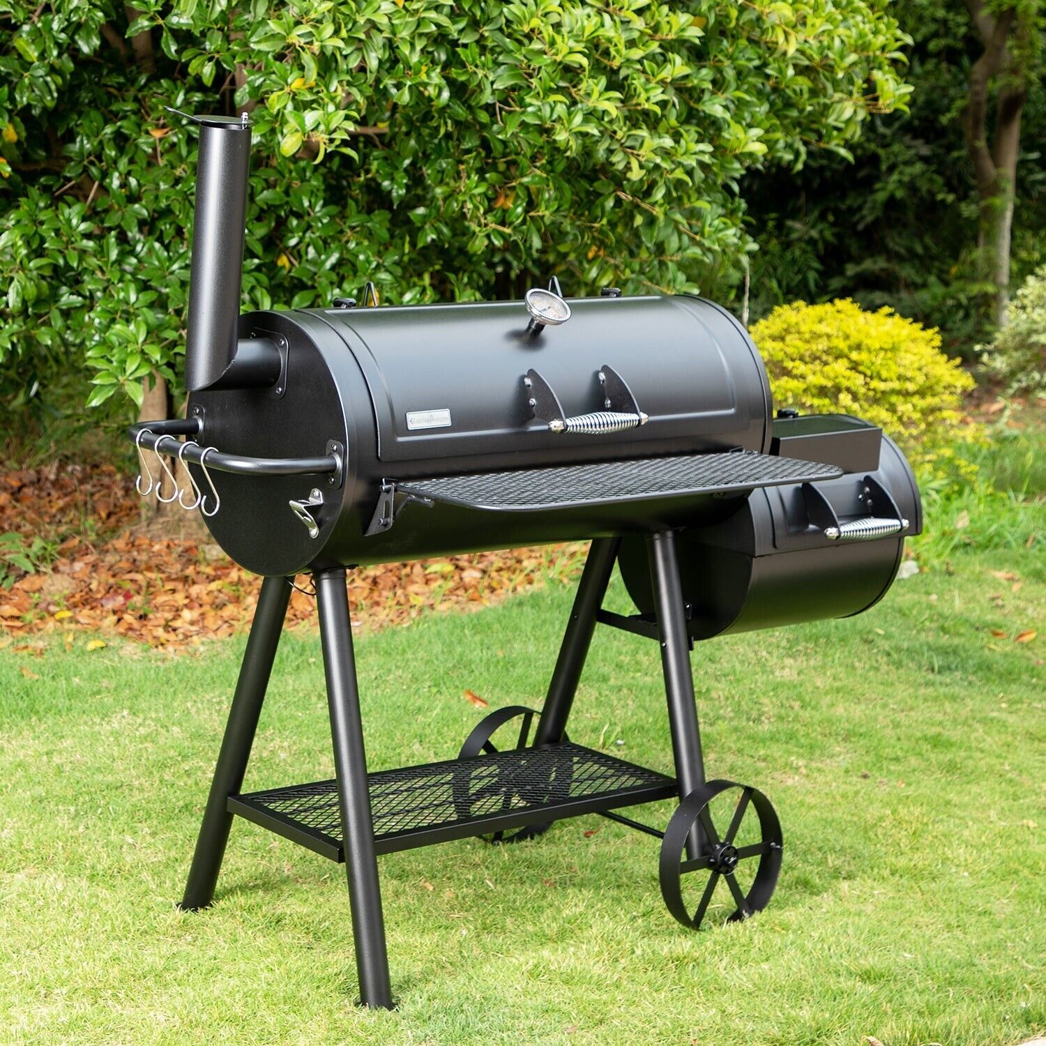 Extra Large Heavy Duty Outdoor BBQ Charcoal Grills Smoker
