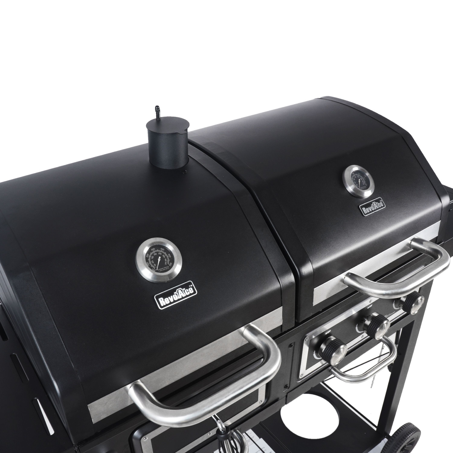 Stainless Steel Dual Fuel BBQ Combo