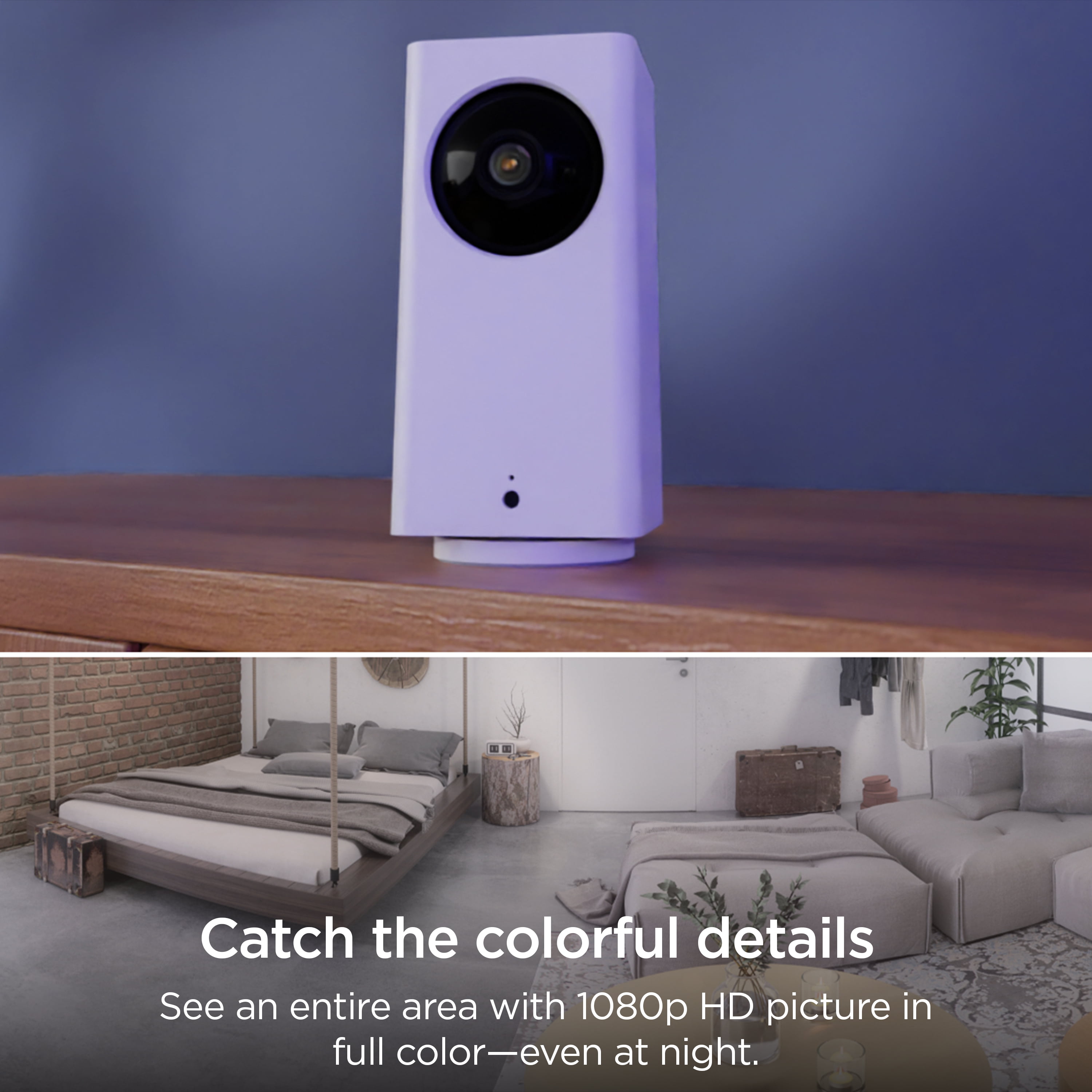 Roku Indoor Camera with 360º Motion Tracking