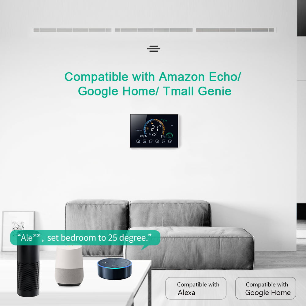 Goolrc Wi-Fi Smart Thermostat with Voice Control