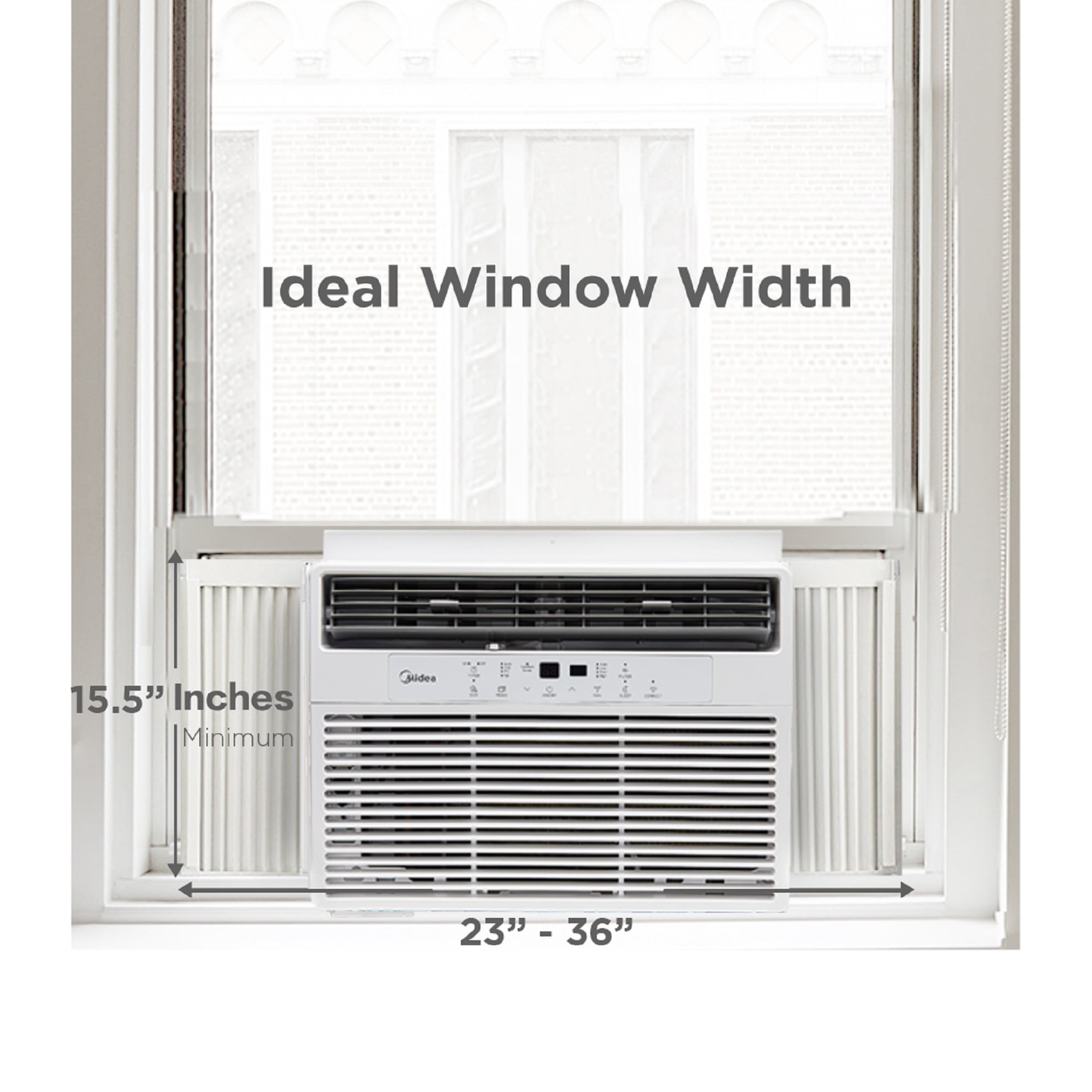 Smart Window Air Conditioner with Remote Control