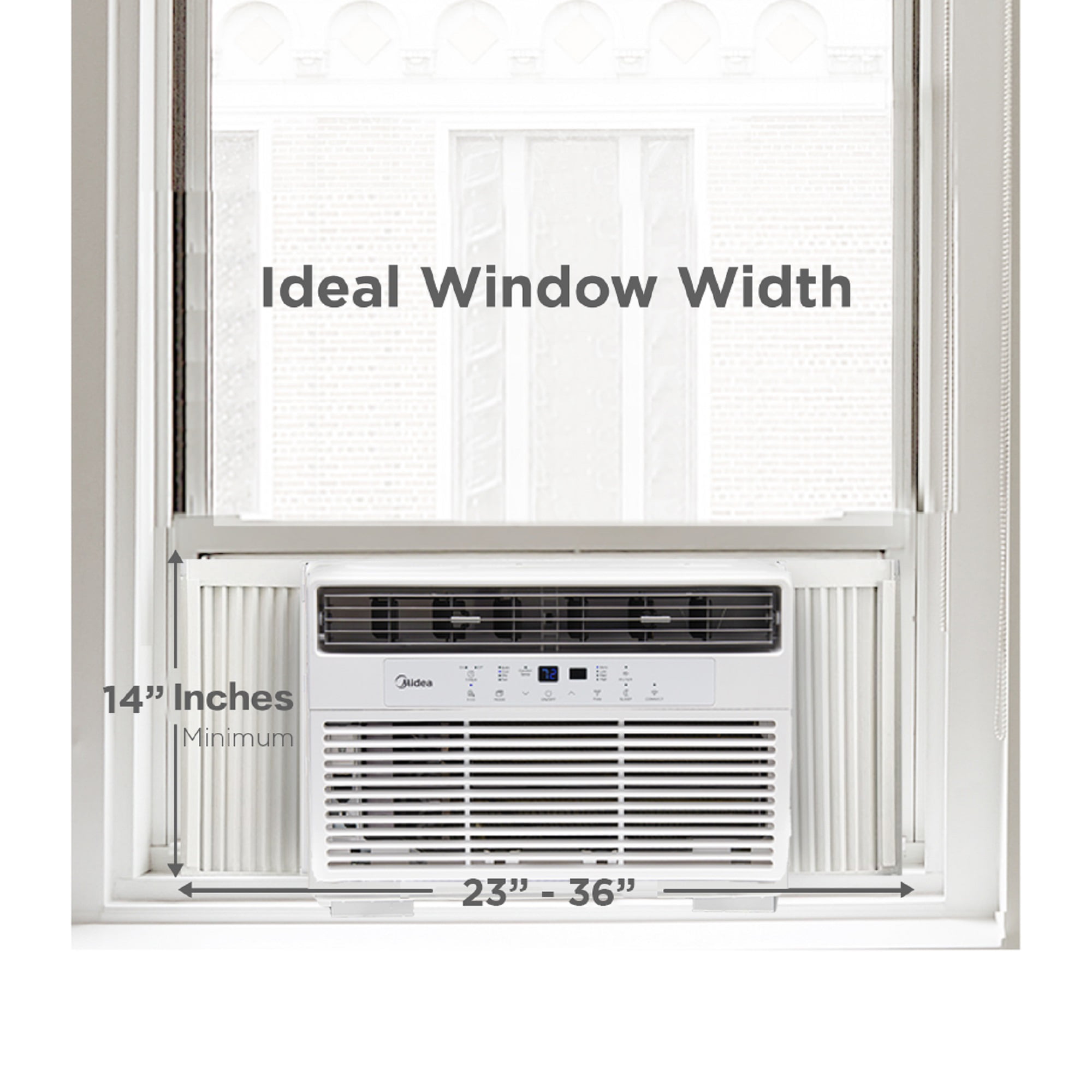 Midea Smart Window AC with Remote