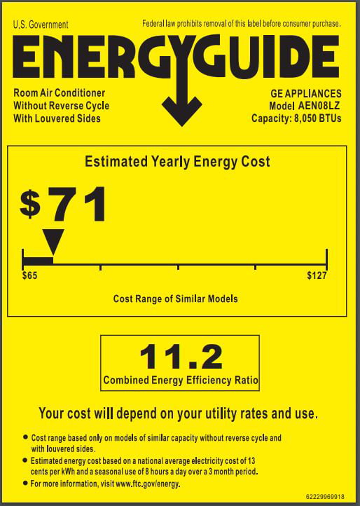 Smart 8,000 BTU Window AC with Remote