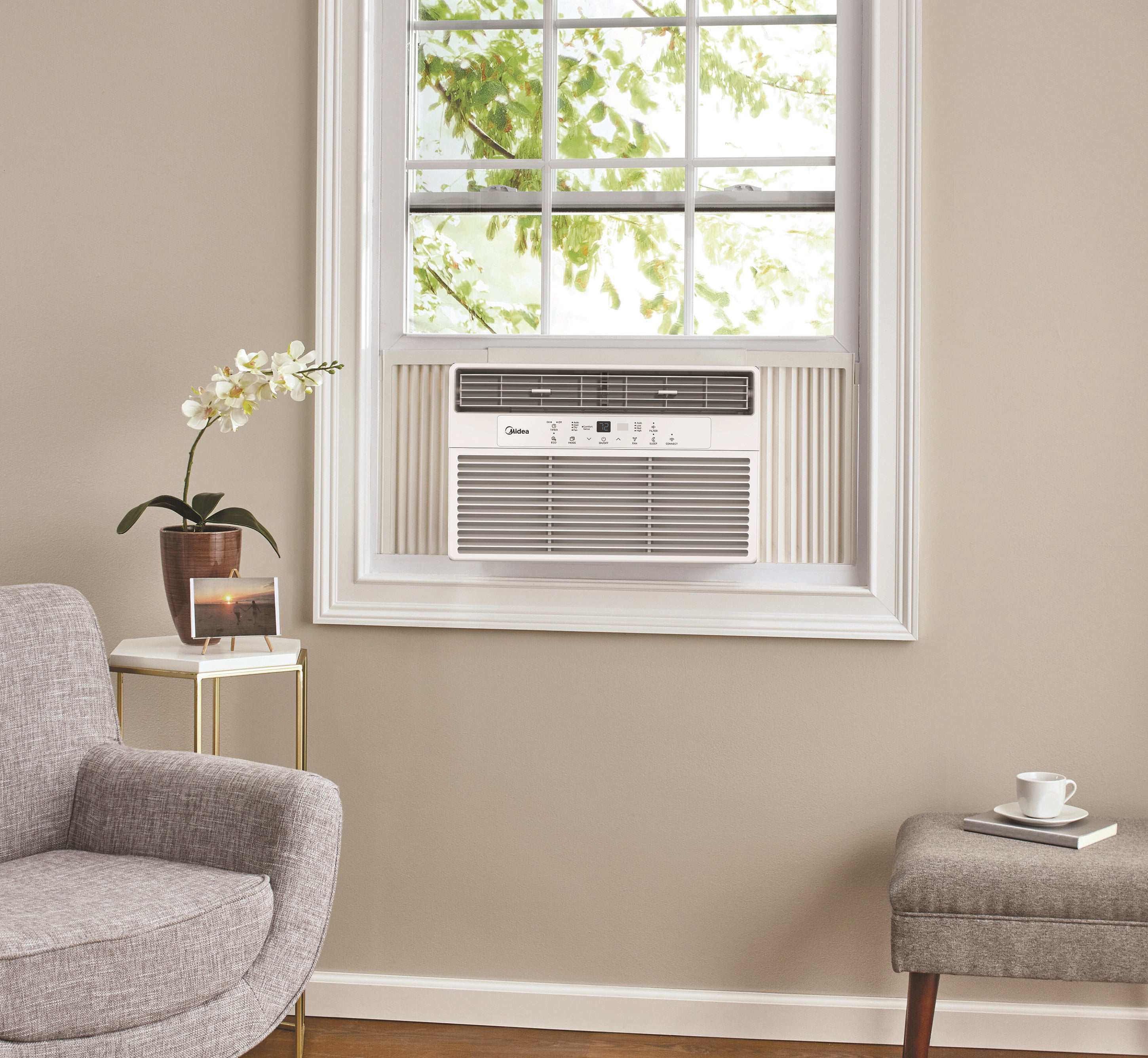 Smart Window Air Conditioner with Remote Control