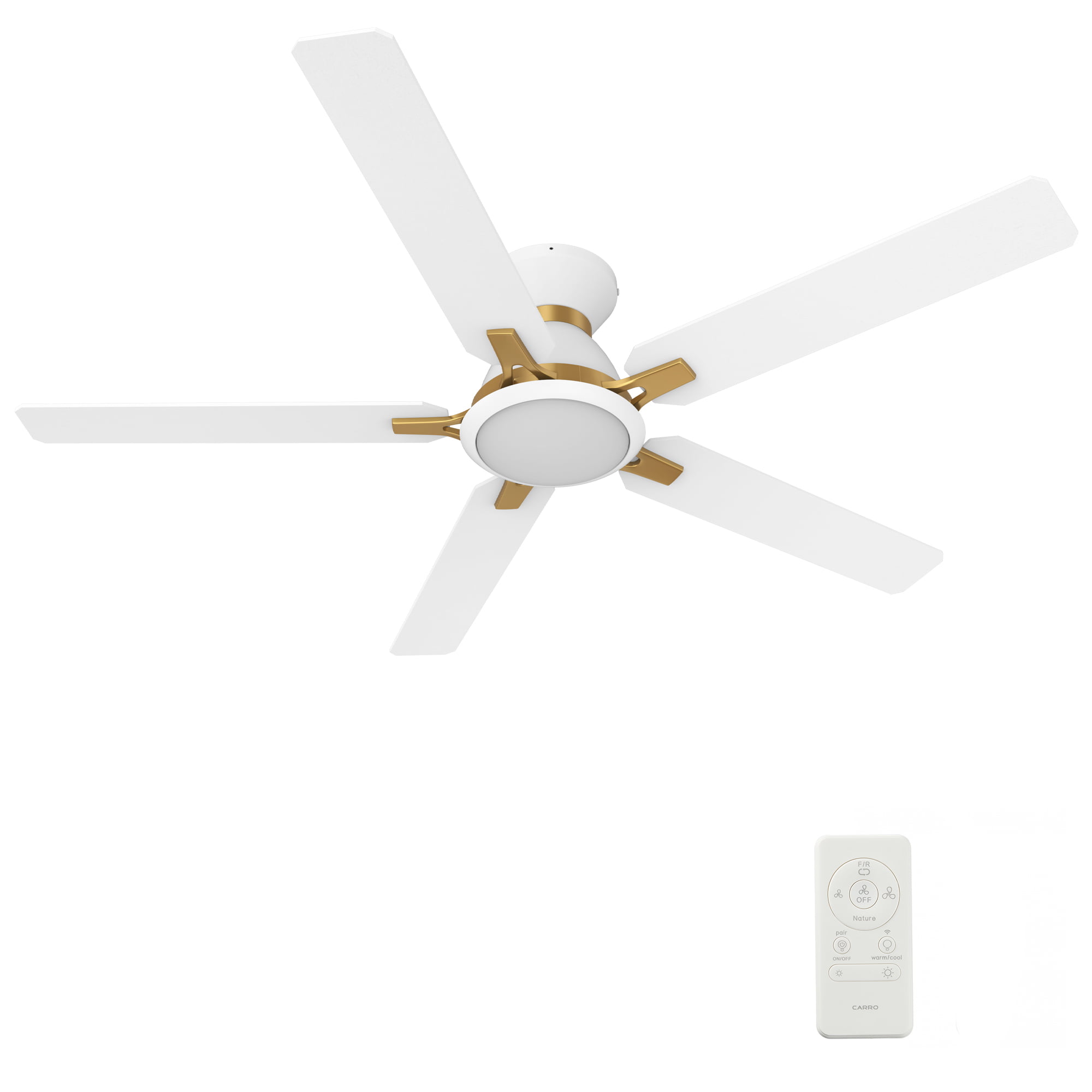 Smart Ceiling Fan with LED Light Kit & Remote