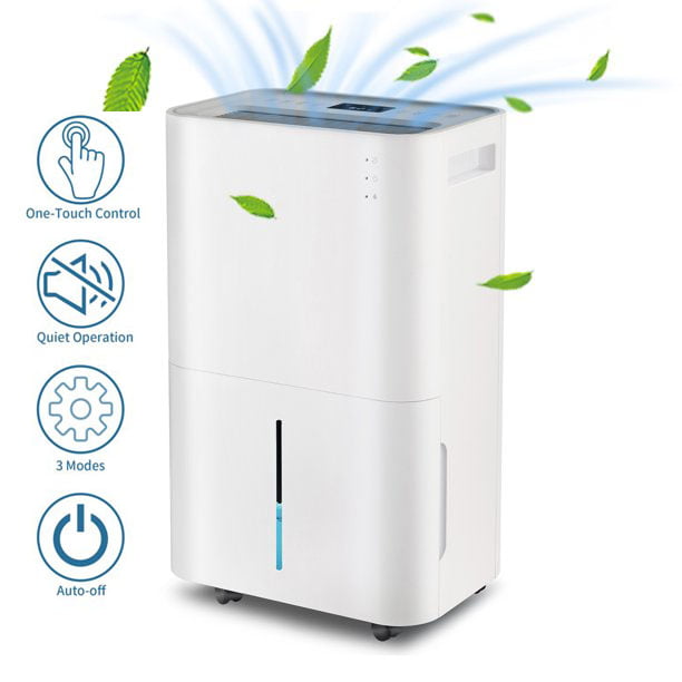 DFITO 50 Pint Dehumidifier for Home/Basement/Office