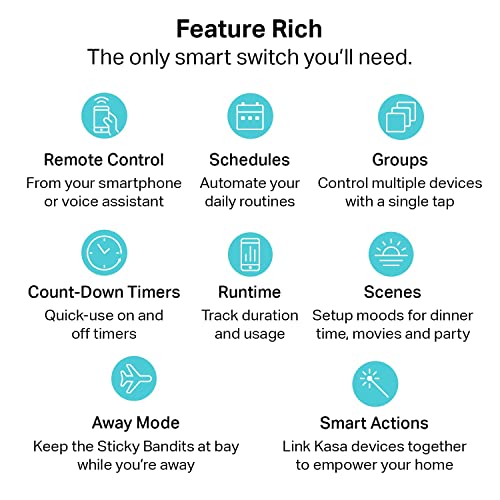 Kasa Smart Light Switch - 3 Pack