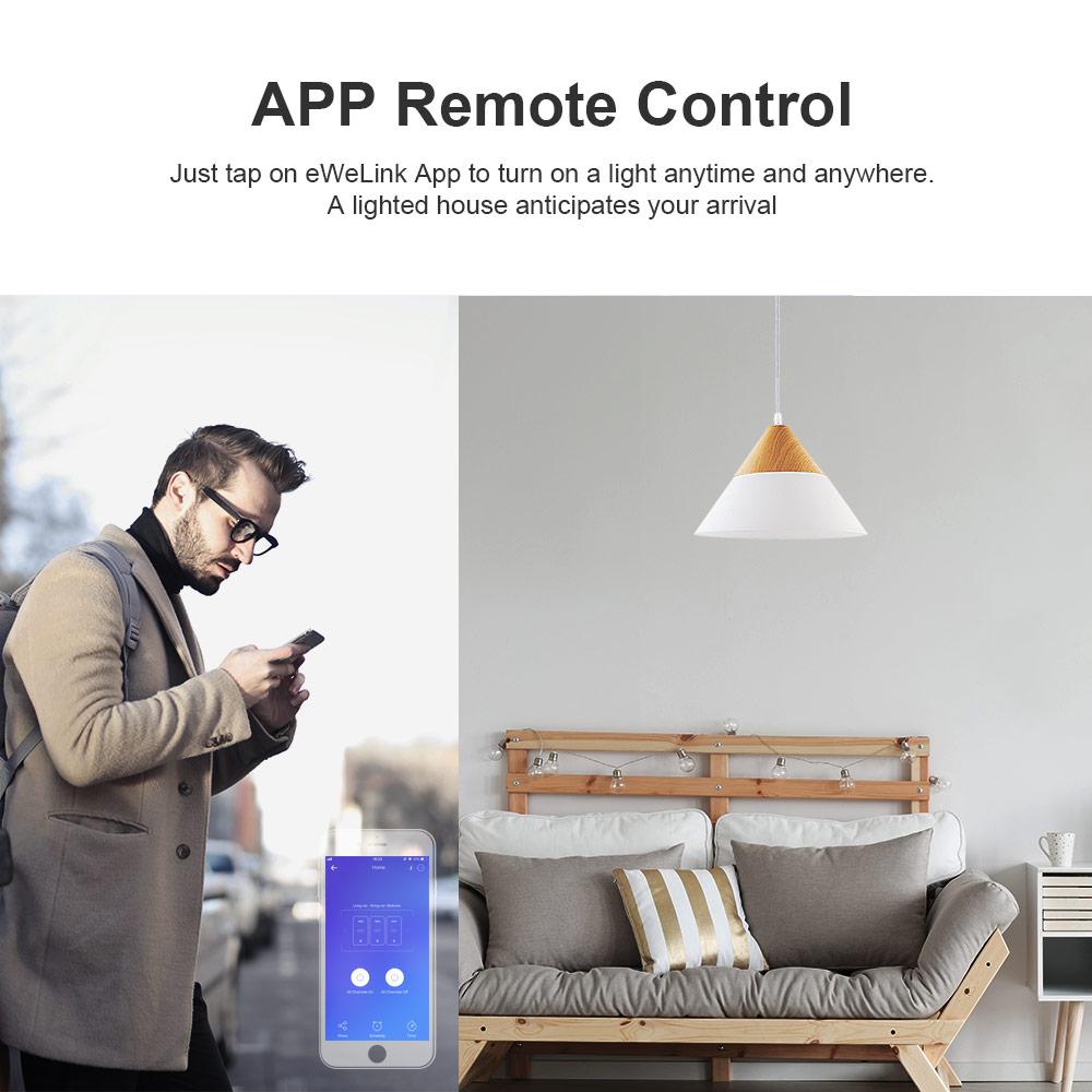 Smart Wi-Fi Wall Switch for Home Automation