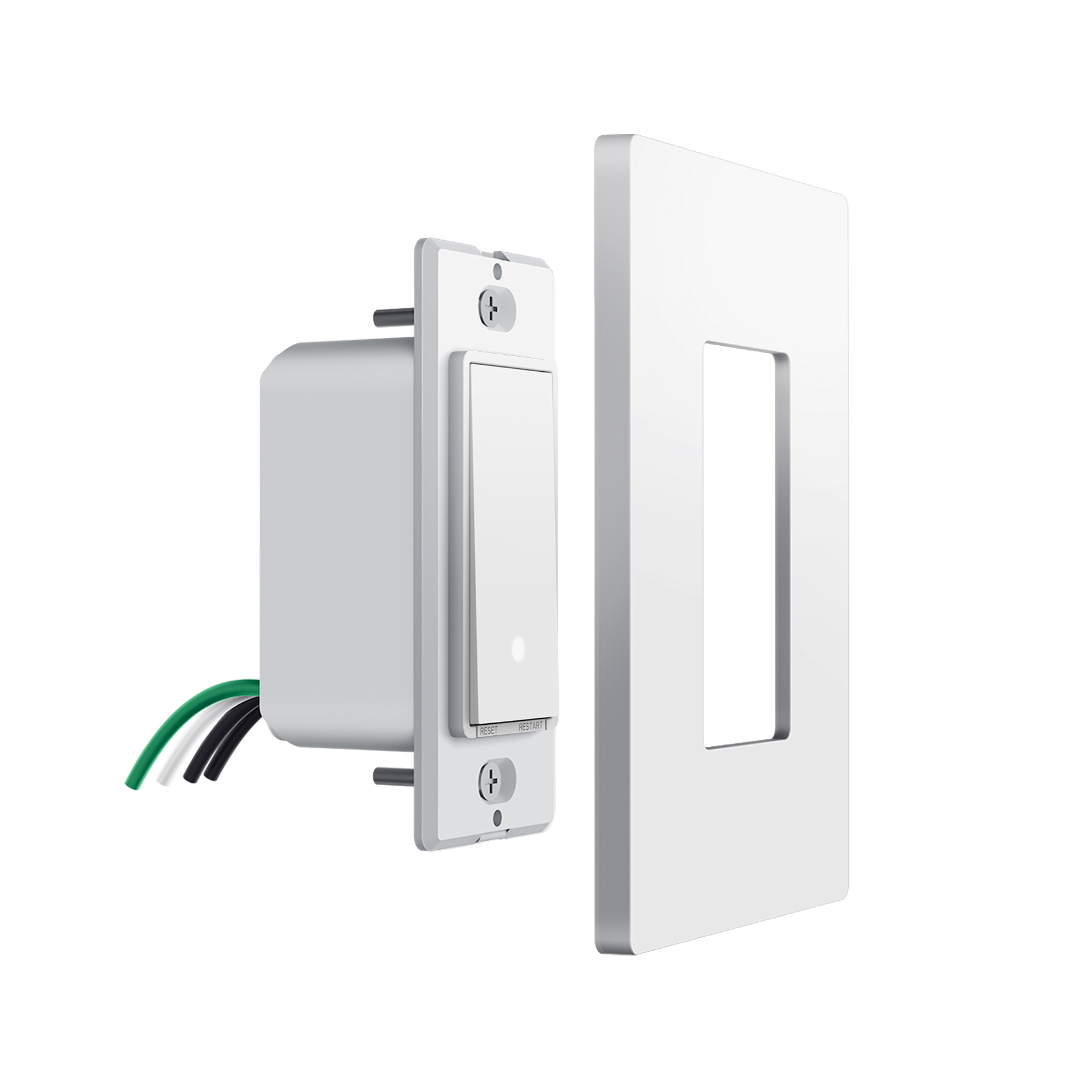 Merkury Innovations Smart Light Switch, Requires 2.4Ghz Wifi