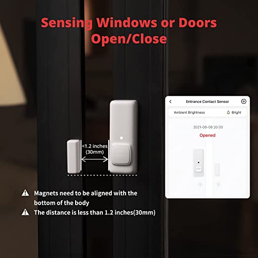 SwitchBot Smart Door Sensor with Motion Detection