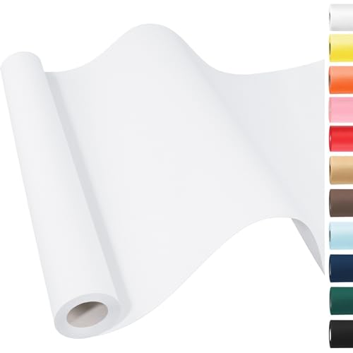 White Kraft Paper Roll 15" x 450" for Crafts