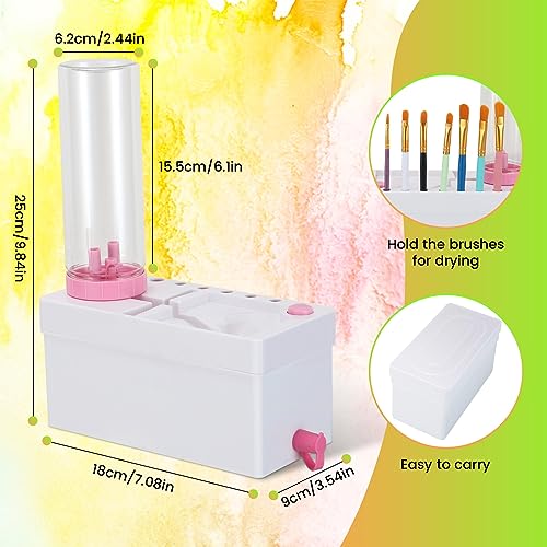 4-in-1 Paint Brush Cleaner with Holder and Palette