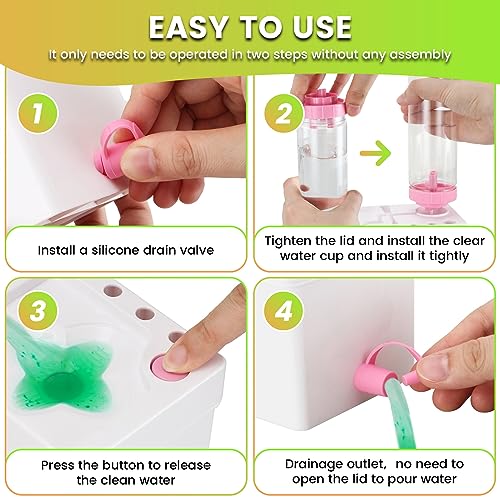 4-in-1 Paint Brush Cleaner with Holder and Palette