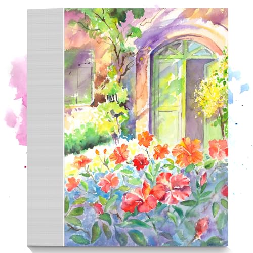 60 Sheets Watercolor Paper, Cold Press, 5" x 7