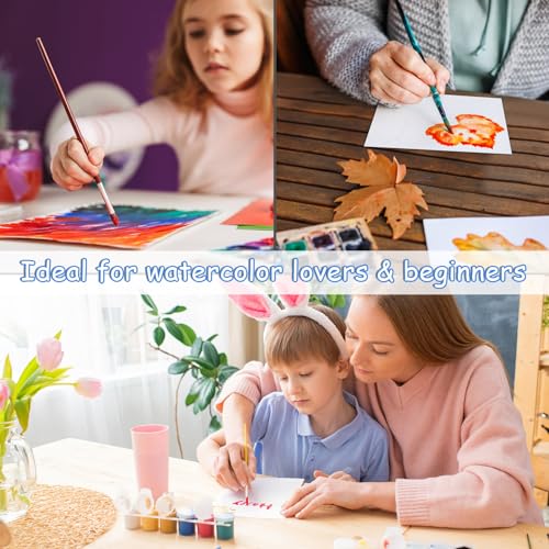 60 Sheets Watercolor Paper, Cold Press, 5" x 7