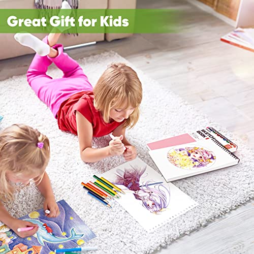 Spiral Sketchbook 9" x 12" Pastel Art Set