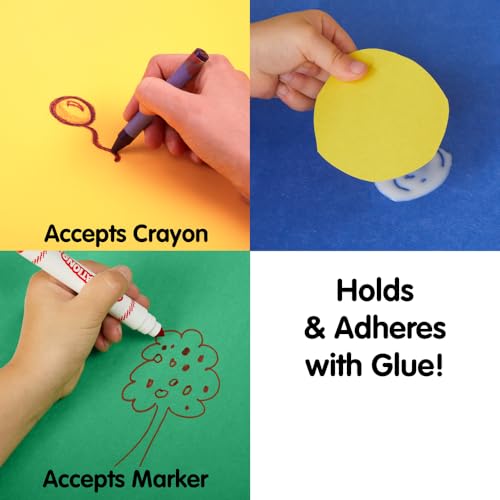 Colorations Construction Paper Bulk Pack, Heavyweight, Assorted Colors